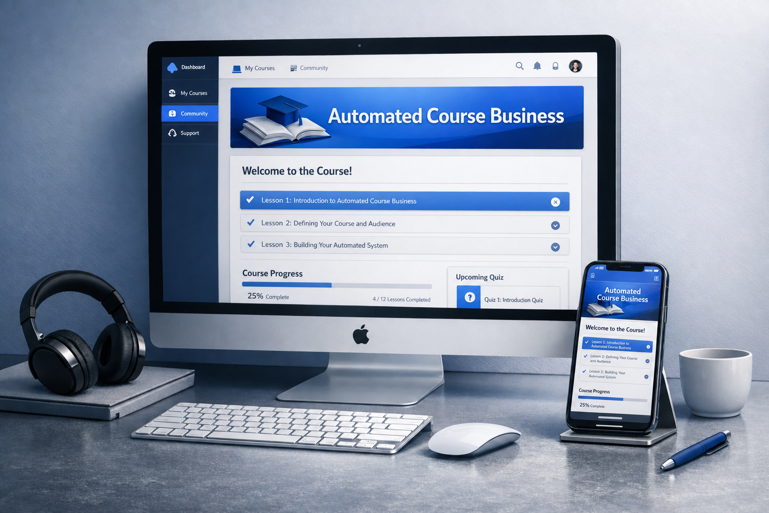 Automated Course Business
